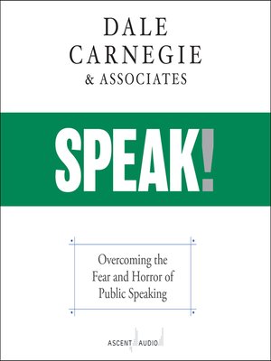 cover image of SPEAK!